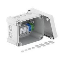 OBO Bettermann X10 H25 GNP5 LGR M. HLAK 190x150x125 lgr cable junction box, 2005308