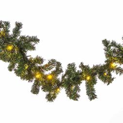 Fhs 8246 fir garland 20.25 m 300 LED warm white, IP44 adapter