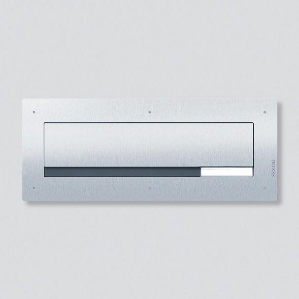 Siedle 210007719-00 F CL BD3 01 Classic stainless steel brushed pass-through letterbox