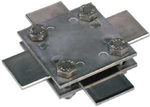 Dehn &amp;amp; Söhne 318233 Cross piece without intermediate plate NIRO (V4A)