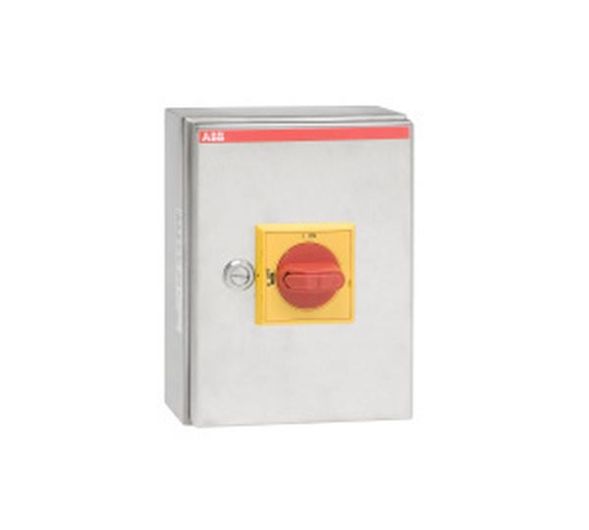 ABB Stotz-Kontakt OTR16A3B, safety switch 3-pole 7.5 kW 400V with red-yellow handle, 1SCA022575R7410