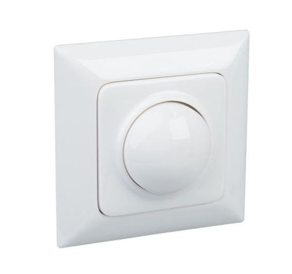 Legrand 776768 Cover rotary dimmer Creo Ultrawhite white, (white)