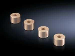 RITTAL 9676505 with hole 13mm VE=4pcs. copper rollers