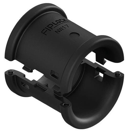 Fränkische Rohrwerke 4892529200 BHPA-12B black axial fix half shells