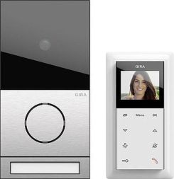 Gira 2416000 EFH package Video System 106 stainless steel