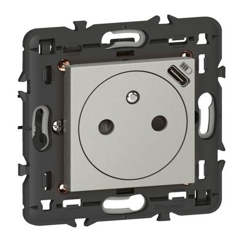 Legrand 079361L Mosaic F/B USB-C sw socket