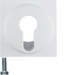 Berker 15076089 Central piece for key switch/button polar white including Berker Q.1/Q.3
