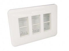 EFAPEL SURFACE MOUNT WORKSTATION 3X4 MOD WHITE