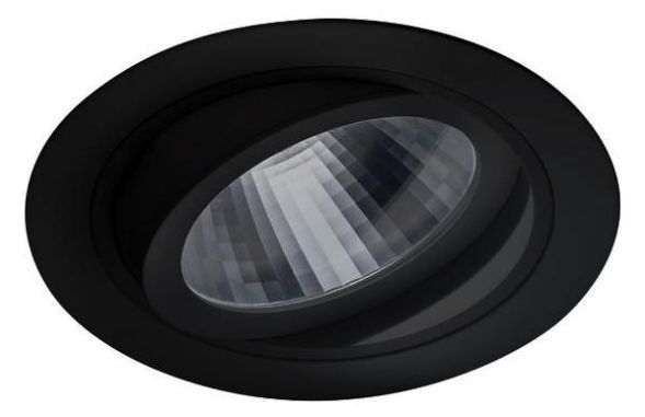 Brumberg 89049427 40W 36° 2700 black LED recessed ceiling spotlight
