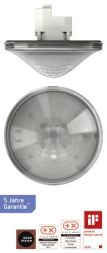Theben 2070131 Presence detector thePrema P360 Slave E UP GR grey