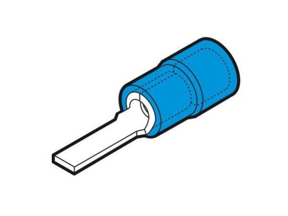 Cembre 2053380 BF-PP12/29 PVC insulated flat pin