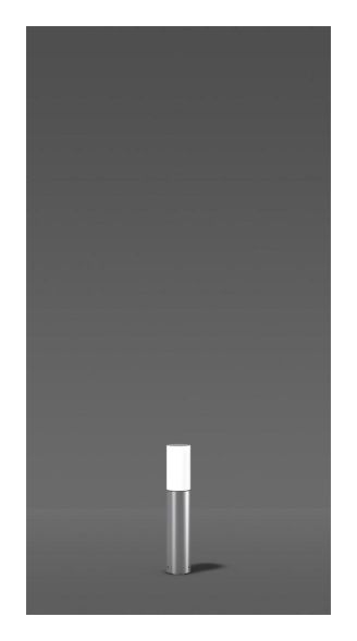 RZB 611872.004 7.8W 3000K D115 H600 silver LED bollard light