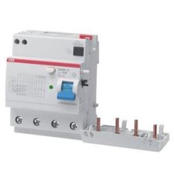 ABB Stotz-Kontakt DDA203 B-63/0.3 AP-R, DDA203 B APR 63/0.3 FI-Block for S203 3P, all-current sensor, 63A, 300mA, 2CSB203592R3630
