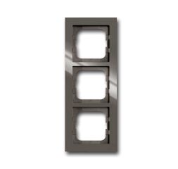 Busch-Jaeger 1723-291 cover frame, 3-way frame entre-grey