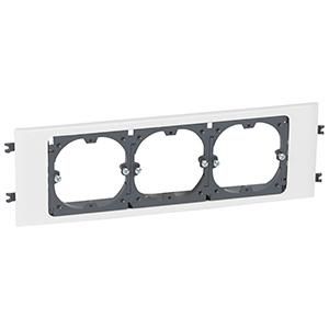 Legrand 010933 Snap frame DLPE for SWITCH 3F 85 , (white)