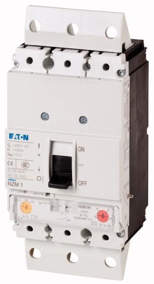 Eaton NZMN1-A40-SVE circuit breaker, 3p, 40A, plug-in insert, 112757