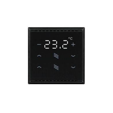 Elsner Cala KNX T 202 Sunblind CH black room temperature controller