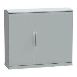 Schneider Electric NSYPLAZT10124G 7035 POLY-WS 1000X1250X420 2 DOORS standing cabinet