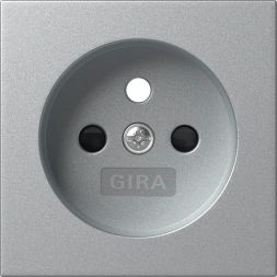 Gira 494526 earth pin SH System 55 F aluminum cover