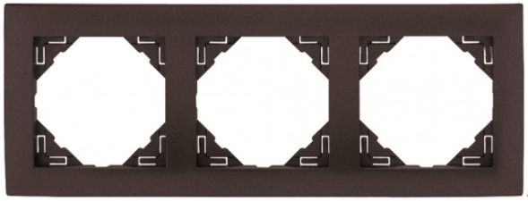 EFAPEL TRIPLE FRAME GRAY