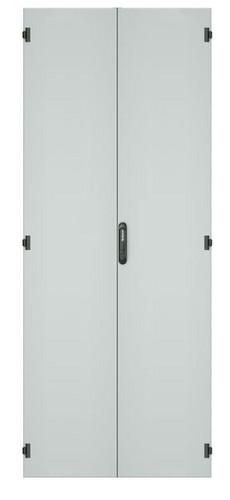 Schäfer IT-Systems 506958000 IS-1 closed 2-part 80x200 R7035 packed door