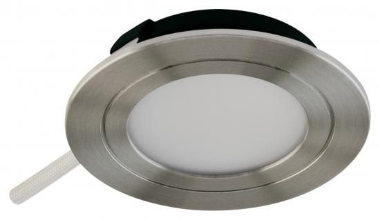 EVN L20301302 PR chr sat. 3W 210lm 3000K 110° IP20 LED recessed ceiling spotlight