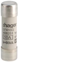 Hager LF410G fuse 14x51mm gG 10A