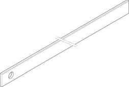 ABN 5FB 30x5x1291mm horizontal one-sided CU rail (XCUW535E)