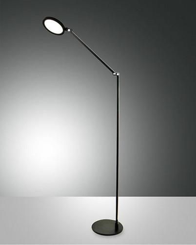 Fabas Luce 3551-21-101 9W 1135lm 2700-5500K black aluminum dim LED wall light LB23