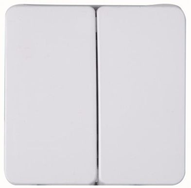 Kopp 331413003 HK02 arctic white double rocker switch