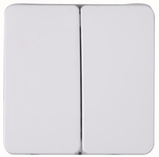 Kopp 331413003 HK02 arctic white double rocker switch