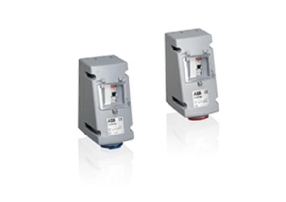 ABB Stotz-Kontakt 332RPM6W, surface-mounted wall socket, 32 A 6h, IP67, 3P+E, with LSS, 2CMA168228R1000