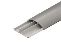 Kleinhuis BDK1875.1 with 2 partition walls grey RAL7030 BDK-duct