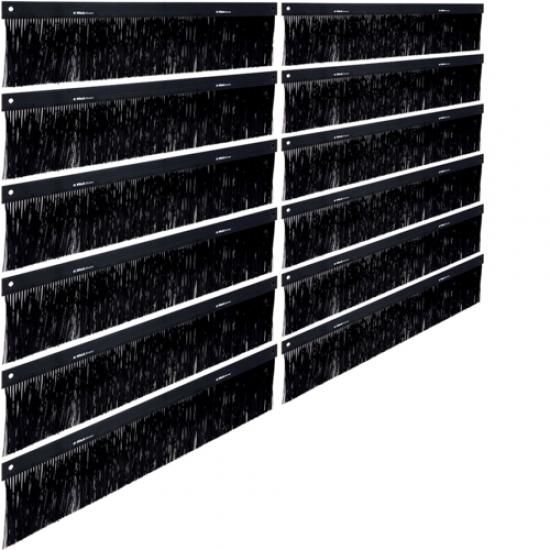 Hager FZ876XE floor plate with brush 1600x600