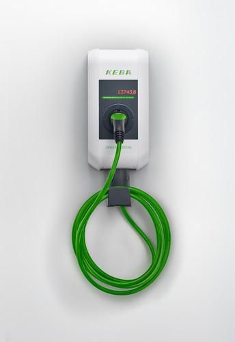 Keba 126389 company car wallbox MID GREEN EDITION cable 6m 11kW
