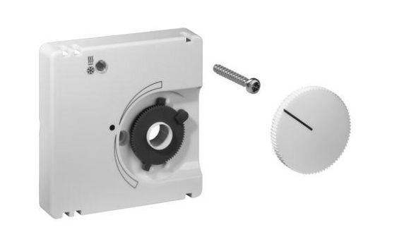 Alre-It UN990023 JZ-008.001 50x50mm pure white matt cover for UP controller