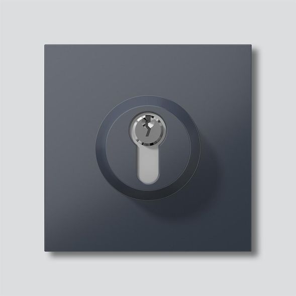 Siedle SM 611-01 AG lock module in anthracite grey