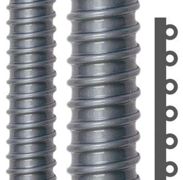 Flexa 10200101021 AIRflex-K, grey AD27 plastic protective hose