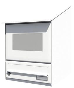 Ritto RGE1312170 letterbox surface-mounted horizontal video, module slots, white