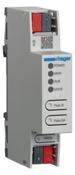 HAGER TYFS130 line/area coupler | KNX Secure
