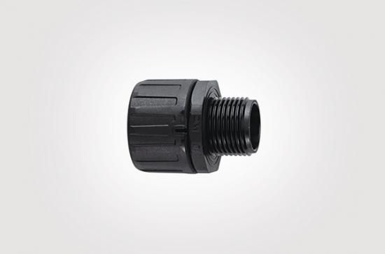 HellermannTyton 166-21026 HG25-S-M25-PA66-BK-1 HelaGuard plastic screw connection