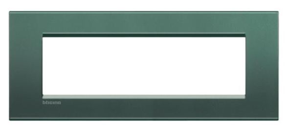 Bticino LNA4807PK Light frame PARK 7-module, (green)