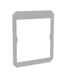 ABB Stotz-Kontakt FF-XLP00-4P1 , XLP00-4P front frame for a 4-pole XLP00 , 1SEP407792R0041