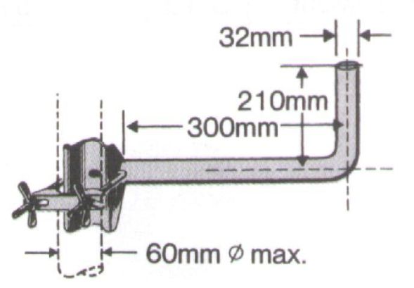 Kathrein ZTA12 curved boom