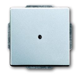 Busch-Jaeger 1749-83 central plate, with support ring aluminum silver