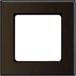 Hochköpper 00185091 1fach Nova Bronze brushed Piano black frame