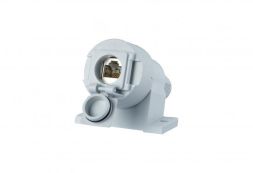 METZ CONNECT 1xRJ45 E-DATindustry Cat.6A IP67 8 (8) AP data connection box light grey, 1309410003-E