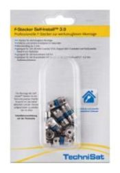 TechniSat 10pcs. Self-Install Plug for Mini Cable