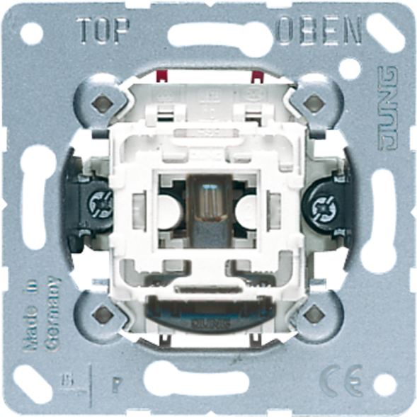 Jung 506KOU rocker control switch, 10 AX 250 V ~, universal off-change