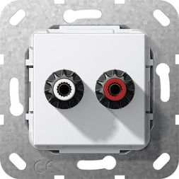 Gira 566603 WBT 0708 Cu nextgen screw connection insert pure white